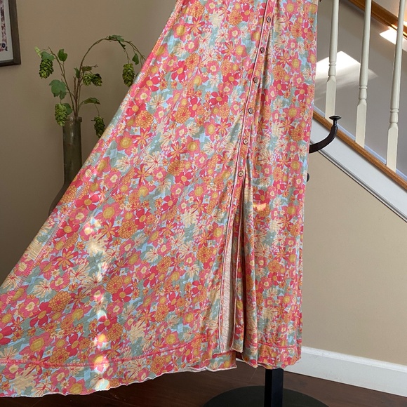 Natural Life Lauren Sleeveless Floral Print Maxi Dress Size XS - Picture 3 of 15